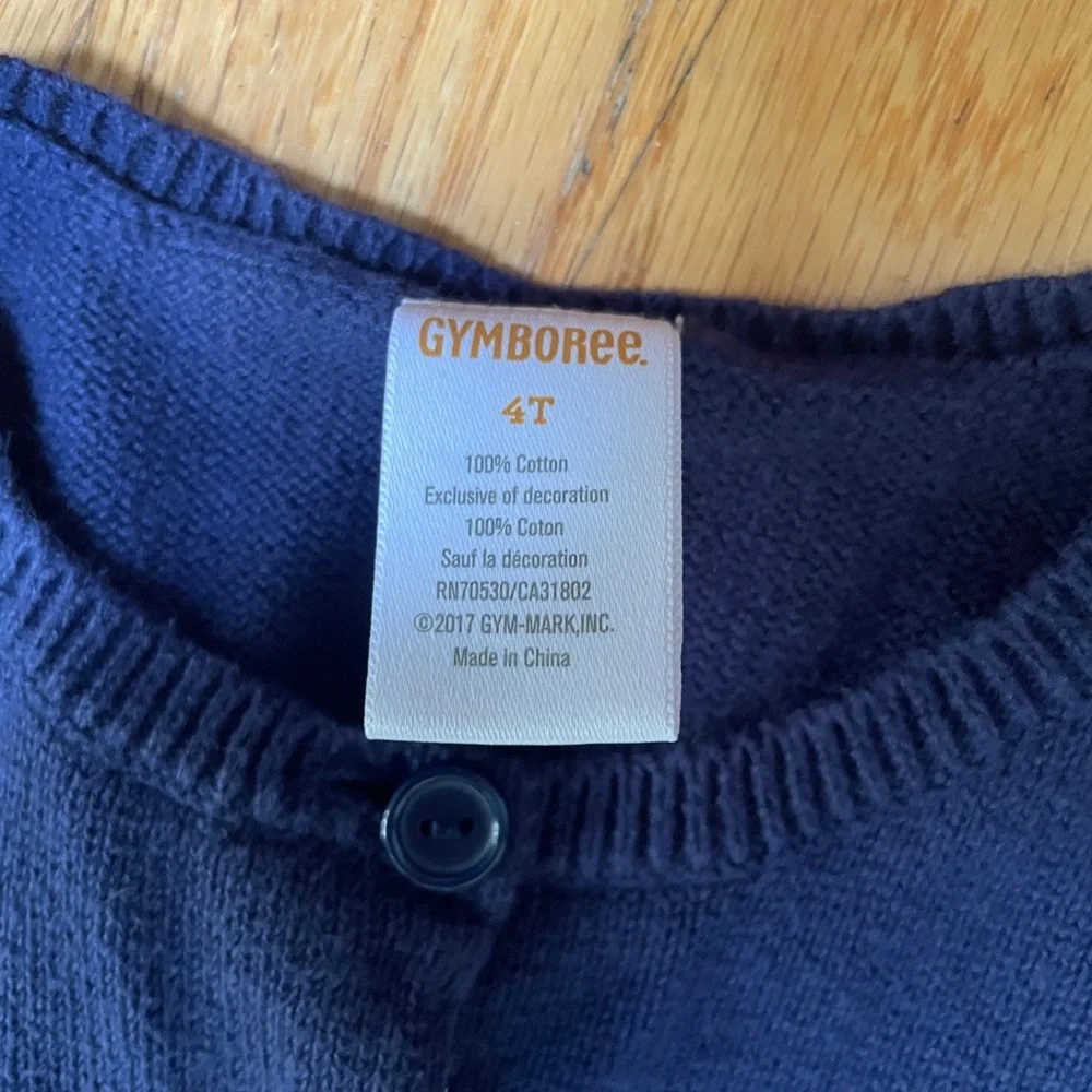 Kids Gymboree Nautical Sweater size 4T